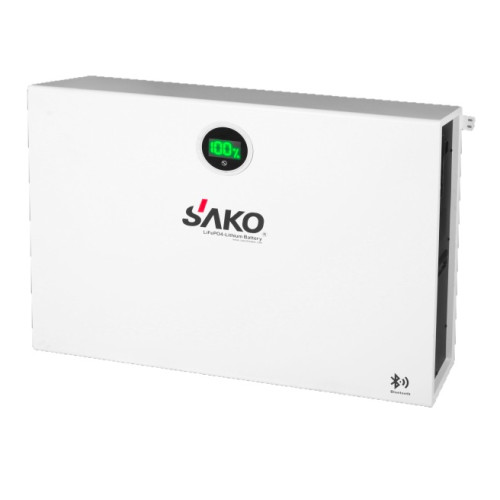 SAKO Li-Pack 51,2V-200Ah (LiFePo4) Lityum Smart Akü Batarya 10kWh LiFePO4