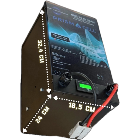 Prismacell 72 V Volt 50ah 50 Amper Lityum NMC Akü Elektrikli Araba Yuki Amy Motor Bataryası (Tak Kullan)