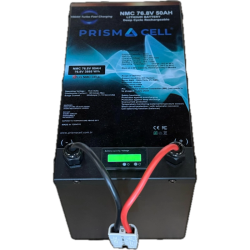 Prismacell 72 V Volt 50ah 50 Amper Lityum NMC Akü Elektrikli Araba Yuki Amy Motor Bataryası (Tak Kullan)