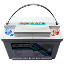 Prismacell Lifepo4 Akü 105A 105 Amper 12.8 Volt Lityum Marin, Karavan, 12V 100A Solar Akü Batarya