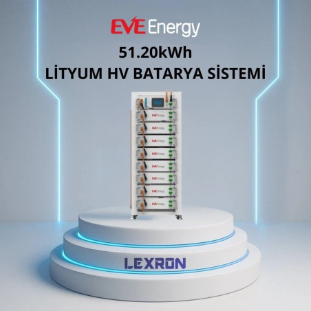 Eve  51.20kWh LİTYUM HV (YÜKSEK VOLTAJ) BATARYA SİSTEMİ