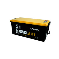 MEXXSUN Lityum Akü 12,8V 200Ah (LiFePo4) 2560Wh