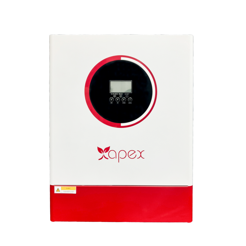 APX6200 PRO Seri 6200W Hibrit Akıllı İnverter - 100A MPPT - 500VDC Panel