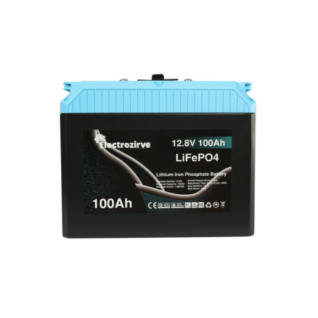 ELC-ITC-BOX Electrozirve 12.8V 100Ah Lityum (LiFePO4) Batarya