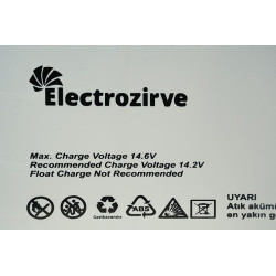 ELC-YRH-BOX Electrozirve 12.8V 200Ah Lityum (LiFePO4) Batarya