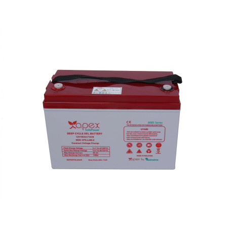 12V 100Ah Safepower Jel Akü Apex