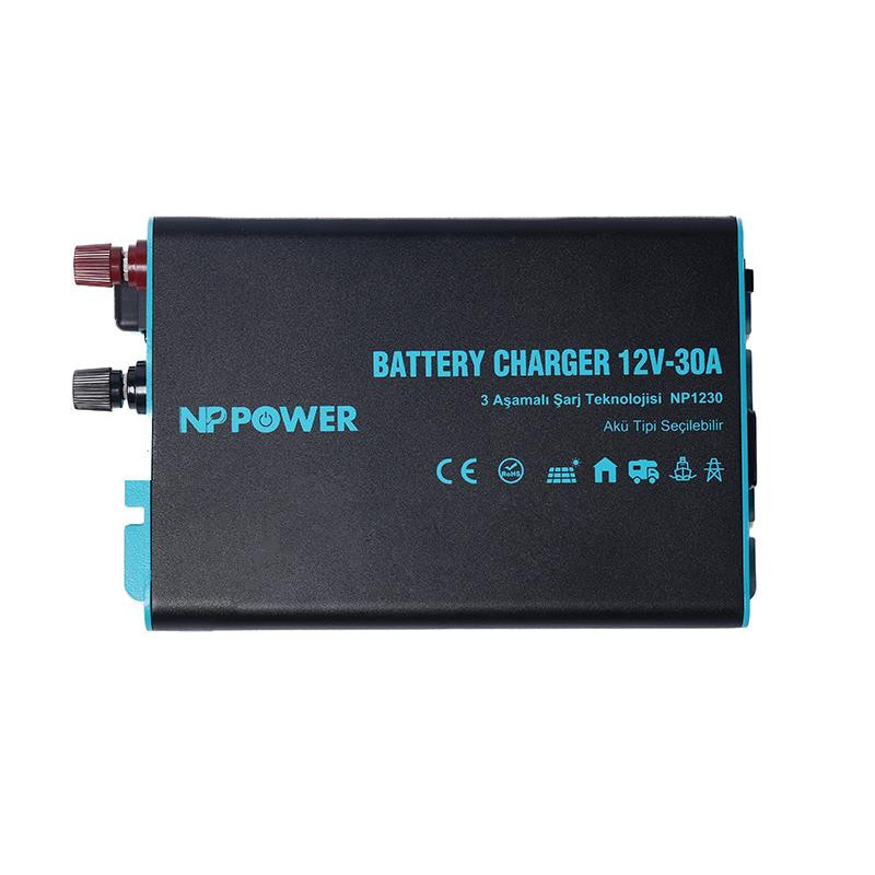 NP1230 NP Power 12V 30A Akü Şarj Cihazı