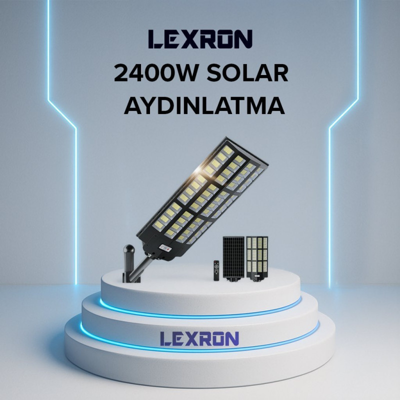 Lexron 2400W SOLAR AYDINLATMA