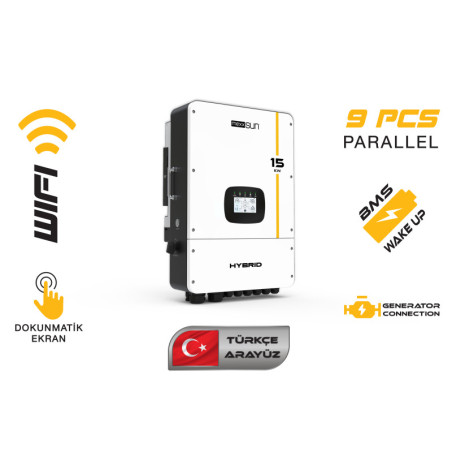 MEXXSUN 15 KW Hibrit Trifaze LV (48V)