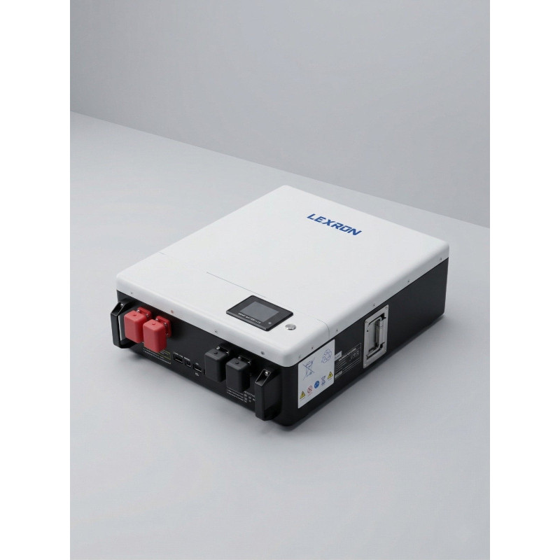 Lexron 100AH 51.2V PREMİUM SERİSİ (DUVAR TİPİ) LİTYUM BATARYA