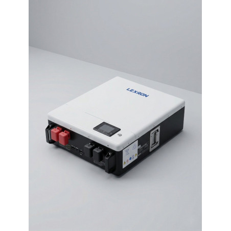 Lexron 100AH 51.2V PREMİUM SERİSİ (DUVAR TİPİ) LİTYUM BATARYA