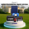 Urla Solar 600W POLİKRİSTAL PAKET SİSTEM (PAKET 1)