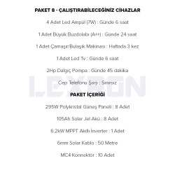 Urla Solar 6.2kW POLİKRİSTAL PAKET SİSTEM 1 (PAKET 8)