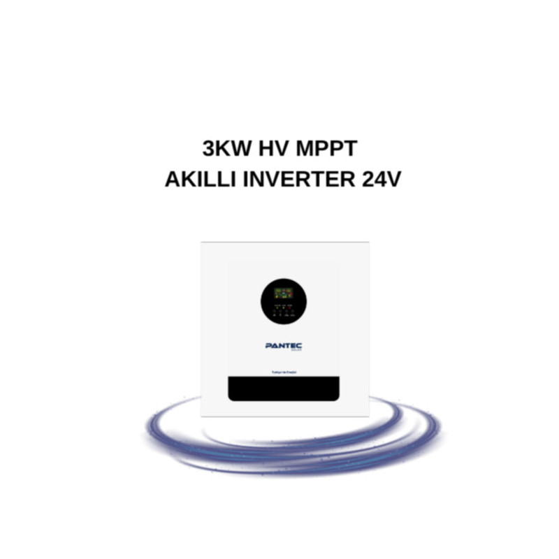 PANTEC 3KW HV MPPT AKILLI INVERTER 24V