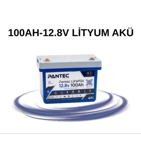 PANTEC 100AH-12.8V LİTYUM AKÜ