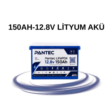 PANTEC 150AH-12.8V LİTYUM AKÜ