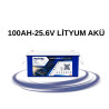 PANTEC 100AH-25.6V LİTYUM AKÜ