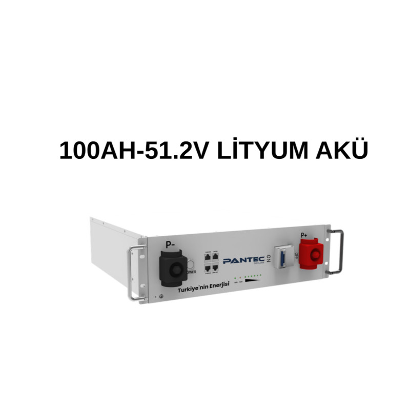 PANTEC 100AH-51.2V LİTYUM AKÜ
