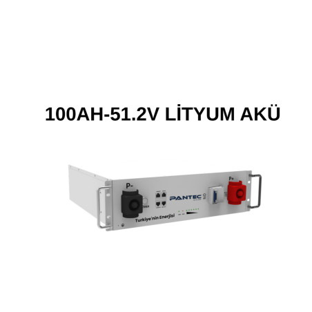 PANTEC 100AH-51.2V LİTYUM AKÜ