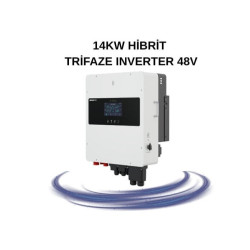 CHISAGE 14KW HİBRİT TRİFAZE INVERTER 48V