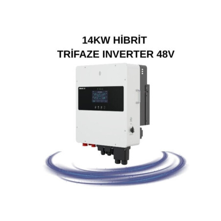 CHISAGE 14KW HİBRİT TRİFAZE INVERTER 48V