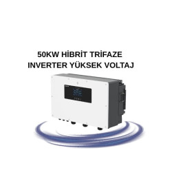 CHISAGE 50KW HİBRİT TRİFAZE INVERTER YÜKSEK VOLTAJ