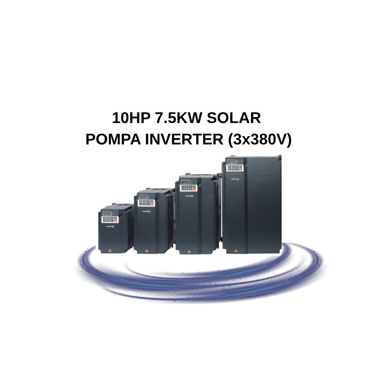 PANTEC 10HP 7.5KW SOLAR POMPA INVERTER (3x380V)