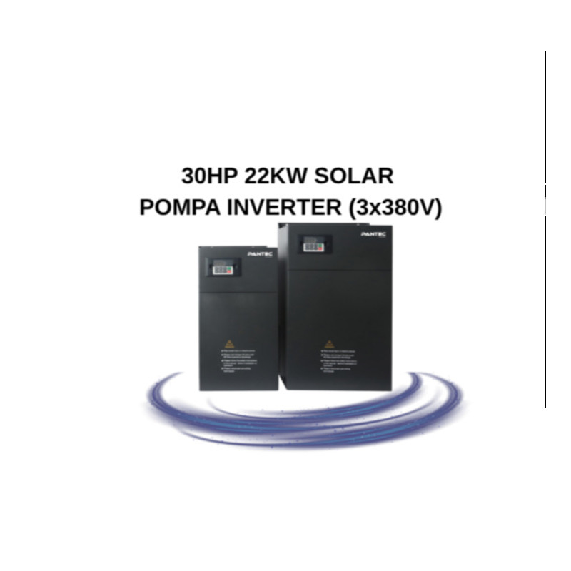 PANTEC 30HP 22KW SOLAR POMPA INVERTER (3x380V)