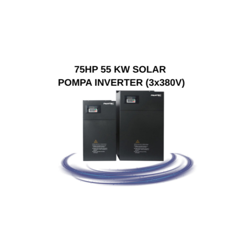 PANTEC 75HP 55 KW SOLAR POMPA INVERTER (3x380V)