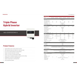 CHISAGE 14KW HİBRİT TRİFAZE INVERTER 48V
