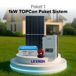 Urla Solar 1kW TOPCON PAKET SİSTEM (PAKET 1)
