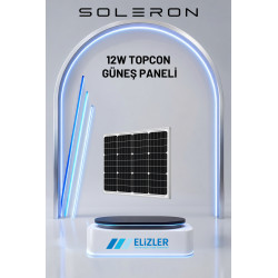 SOLERON 12W TOPCON GÜNEŞ PANELİ