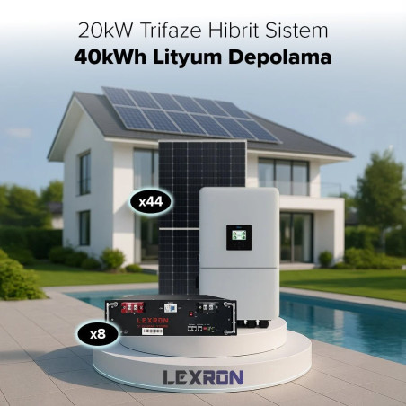 Urla Solar 20KW TRİFAZE HİBRİT SİSTEM 3