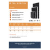 SOLERON 55W TOPCON GÜNEŞ PANELİ