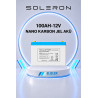 SOLERON 100AH-12V NANO KARBON JEL AKÜ
