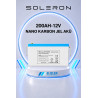 SOLERON 200AH-12V NANO KARBON JEL AKÜ