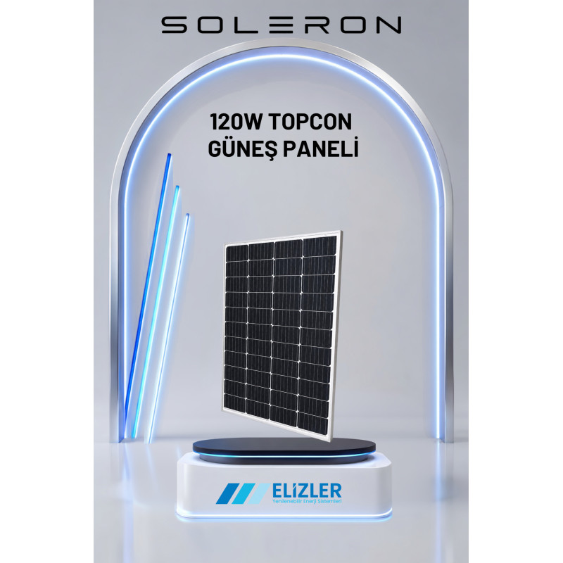 SOLERON 120W TOPCON GÜNEŞ PANELİ