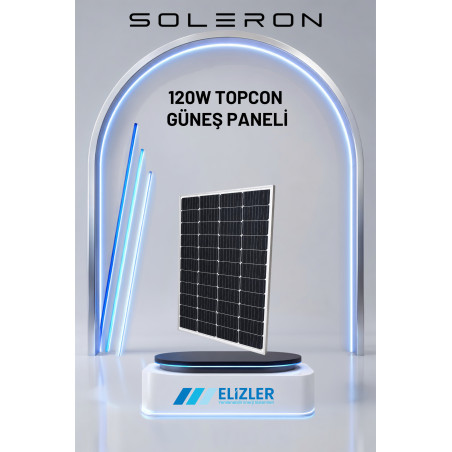 SOLERON 120W TOPCON GÜNEŞ PANELİ