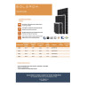 SOLERON 120W TOPCON GÜNEŞ PANELİ