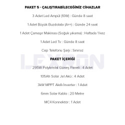 Urla Solar 3kW POLİKRİSTAL PAKET SİSTEM 1 (PAKET 5)