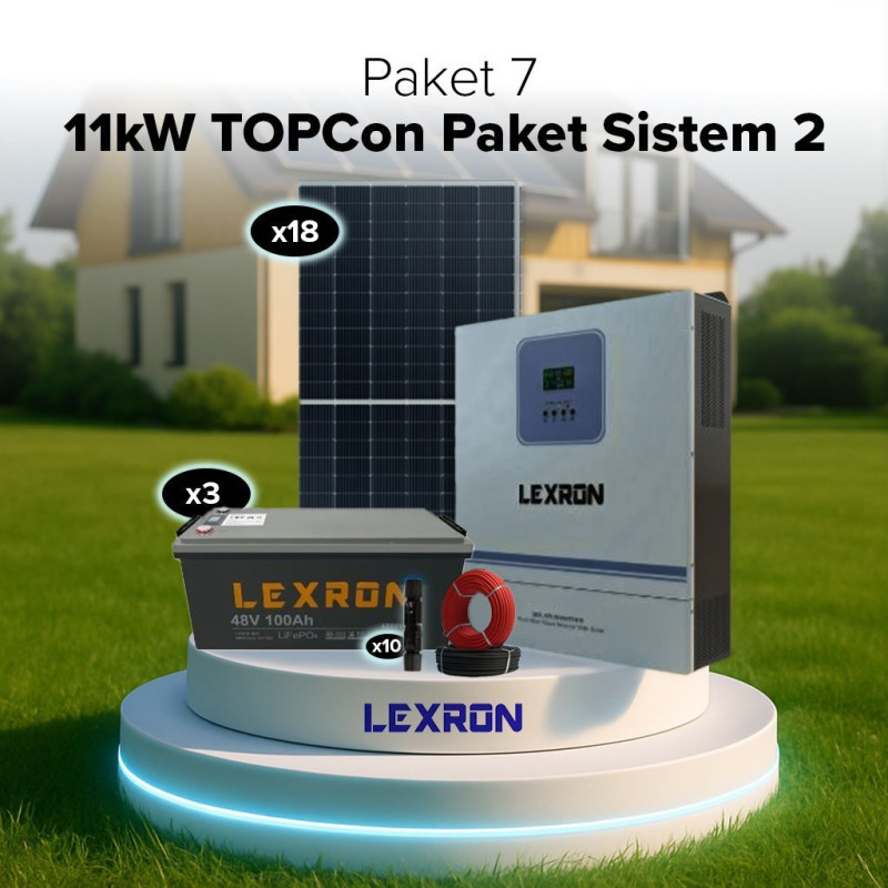 Urla Solar 11kW TOPCON PAKET SİSTEM 2 (PAKET 7)