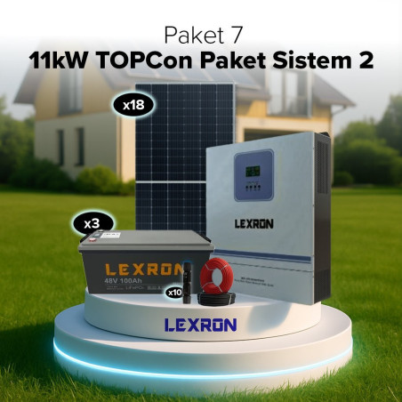 Urla Solar 11kW TOPCON PAKET SİSTEM 2 (PAKET 7)