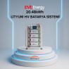 Eve  20.48kWh LİTYUM HV (YÜKSEK VOLTAJ) BATARYA SİSTEMİ