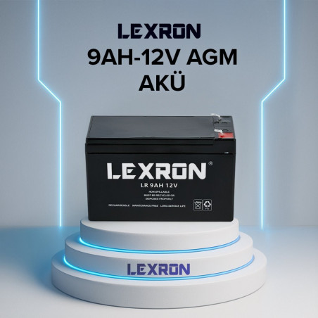 Lexron 9AH-12V AGM AKÜ