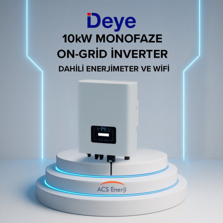 Deye 10KW ON-GRİD MONOFAZE İNVERTER