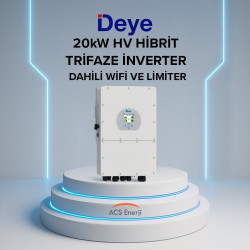 Deye 20KW HİBRİT TRİFAZE İNVERTER HV
