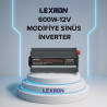 Lexron 600W-12V MODİFİYE SİNÜS İNVERTER