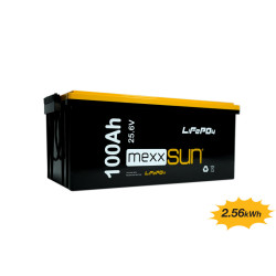 MEXXSUN Lityum Akü 25,6V 100Ah (LiFePo4) 2560Wh