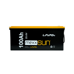 MEXXSUN Lityum Akü 25,6V 100Ah (LiFePo4) 2560Wh