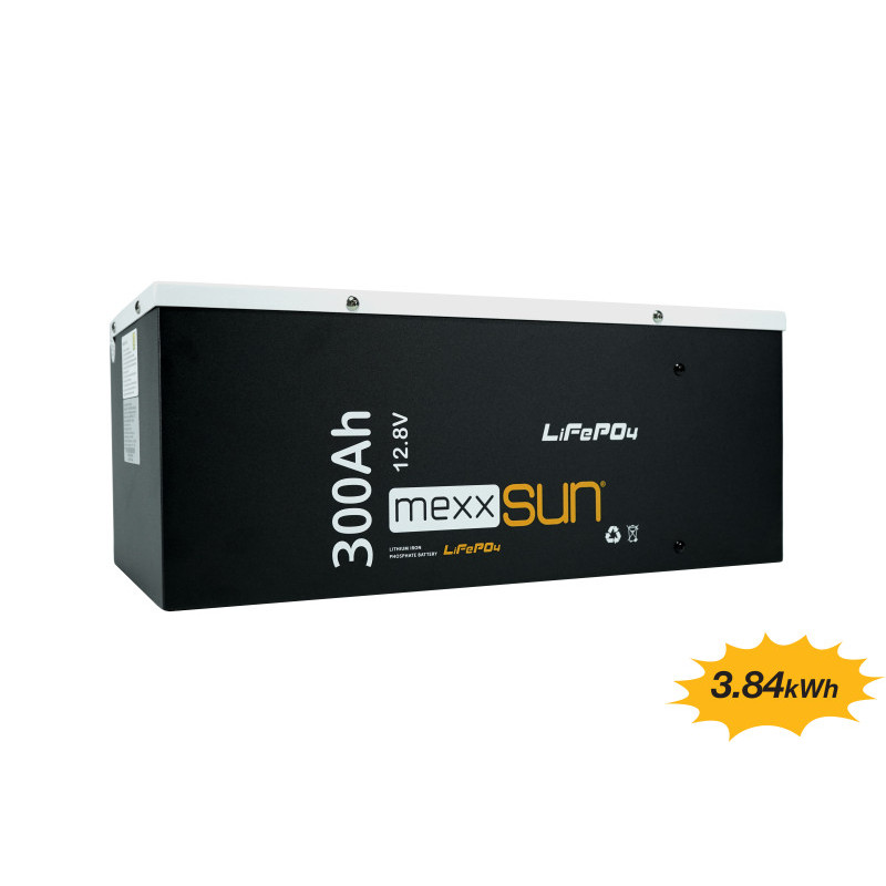 MEXXSUN Lityum Akü 12,8V 300Ah (LiFePo4) 3840Wh